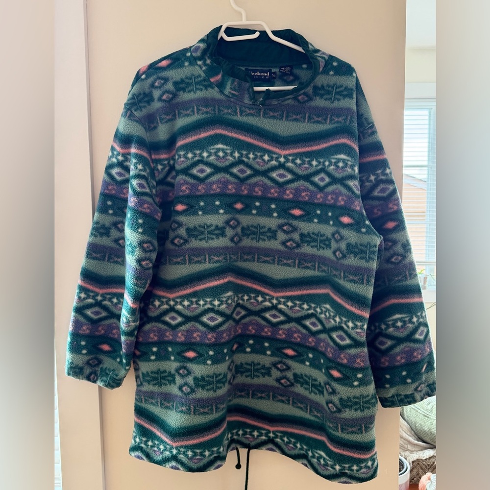 Vintage oversized fleece